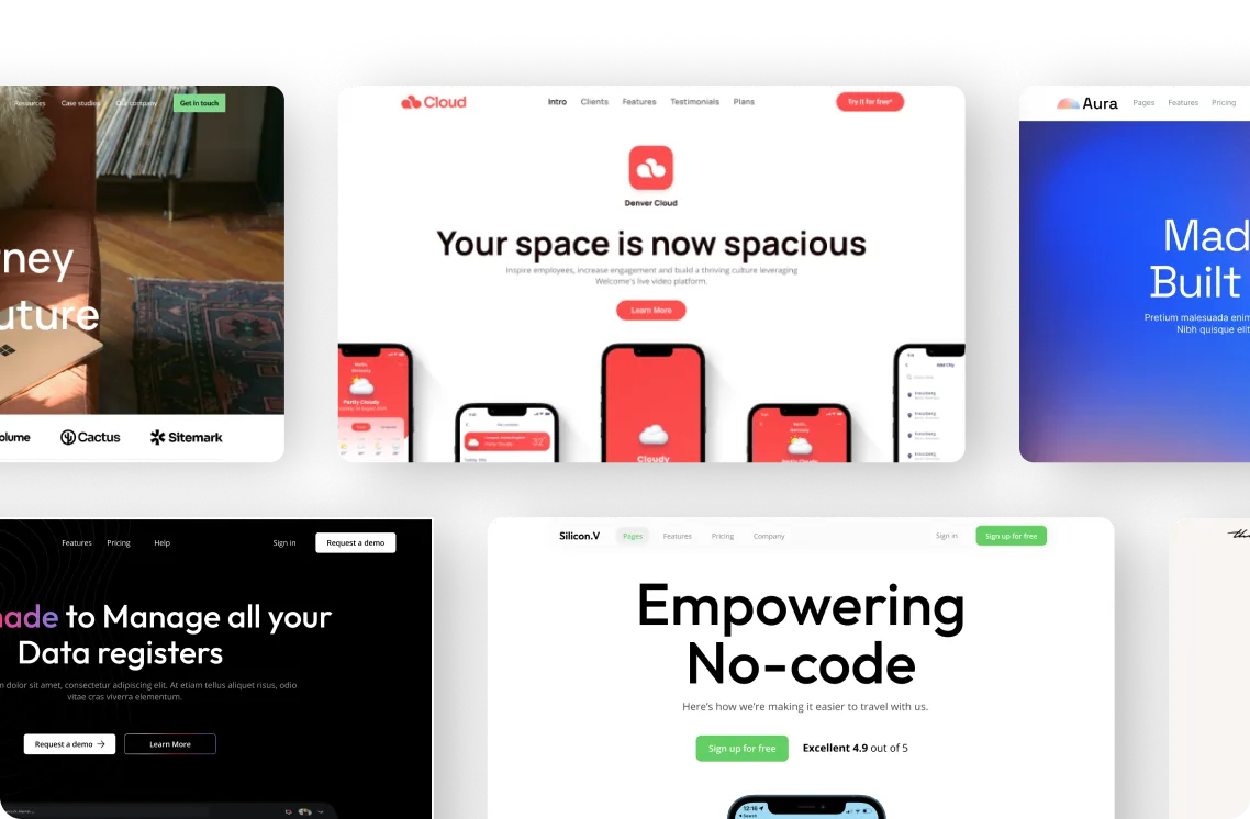 App Webflow Template - Gotham - Created by Wedoflow.com and Azwedo.com